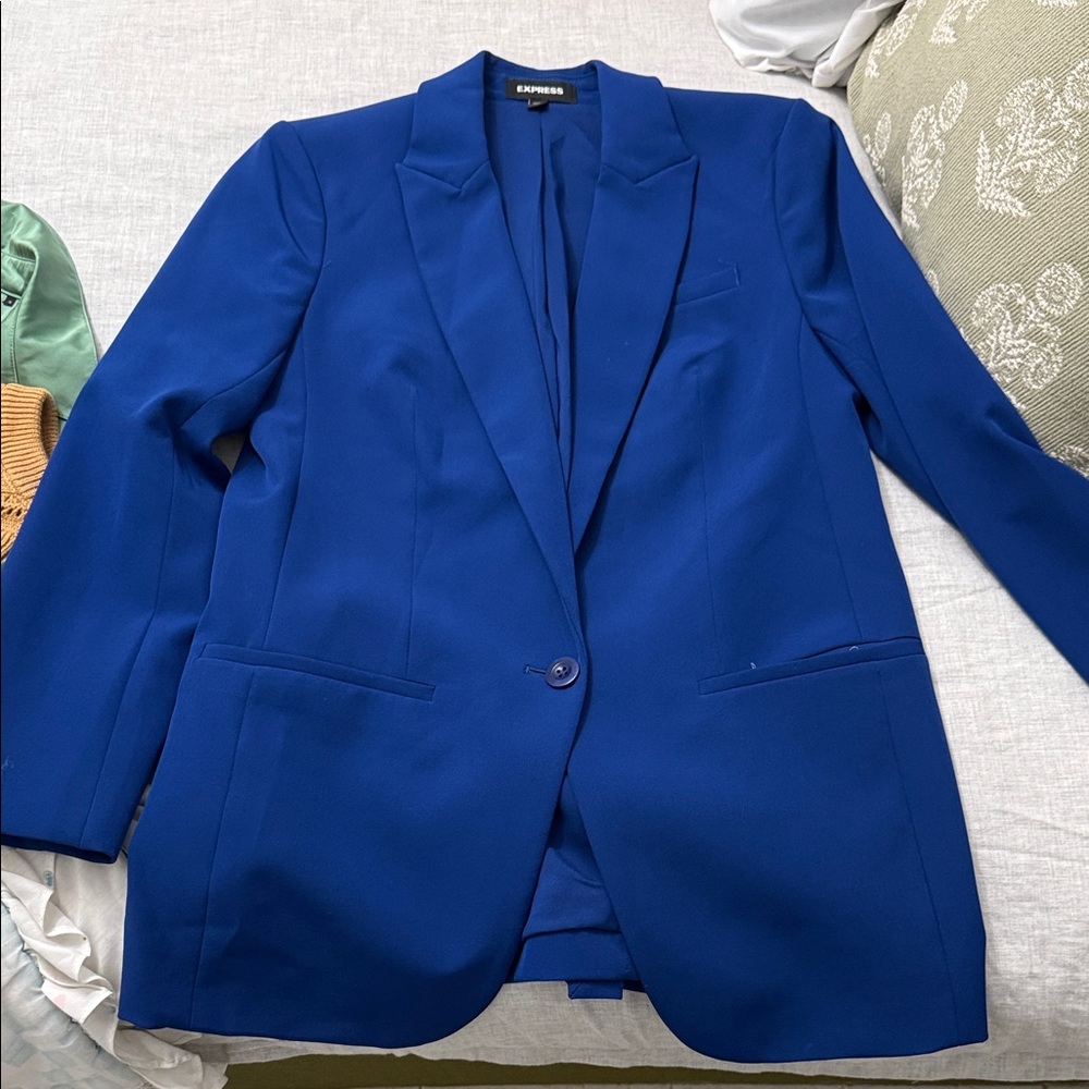 Express Cobalt Blue Blazer